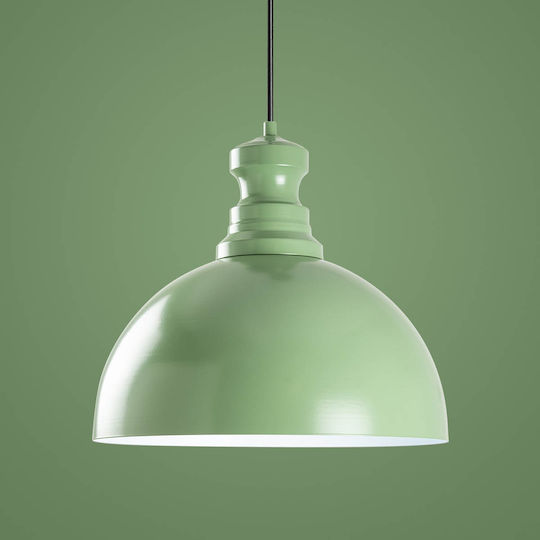 Opviq Kure Hängelampe Grün mit Fassung E27 40x40x134cm.