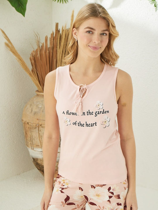 Modalove Set Pijamale pentru Femei Pink