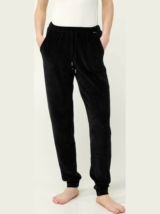 Vamp Winter Women's Pyjama Pants Blue Blazer
