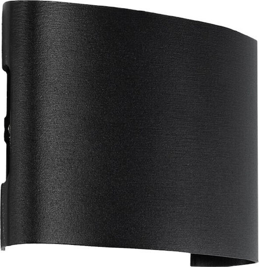GloboStar Sixoad Waterproof Wall-Mounted Outdoor Lighting LED 8W 2700K 12x4x8cm GloboStar Sixoad Waterproof Wall-Mounted Outdoor Lighting LED 8W 2700K 12x4x8cm