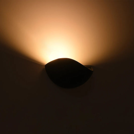 GloboStar Selene Waterproof Wall-Mounted Outdoor Lighting LED 5W 2700K Dimensions 20x9x12cm GloboStar Selene Waterproof Wall-Mounted Outdoor Lighting LED 5W 2700K Dimensions 20x9x12cm