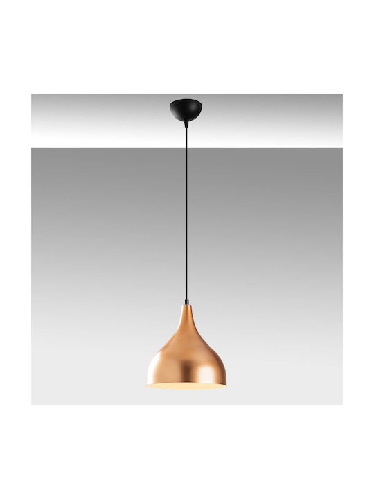 Adjustable Pendant Light Copper with Socket E27