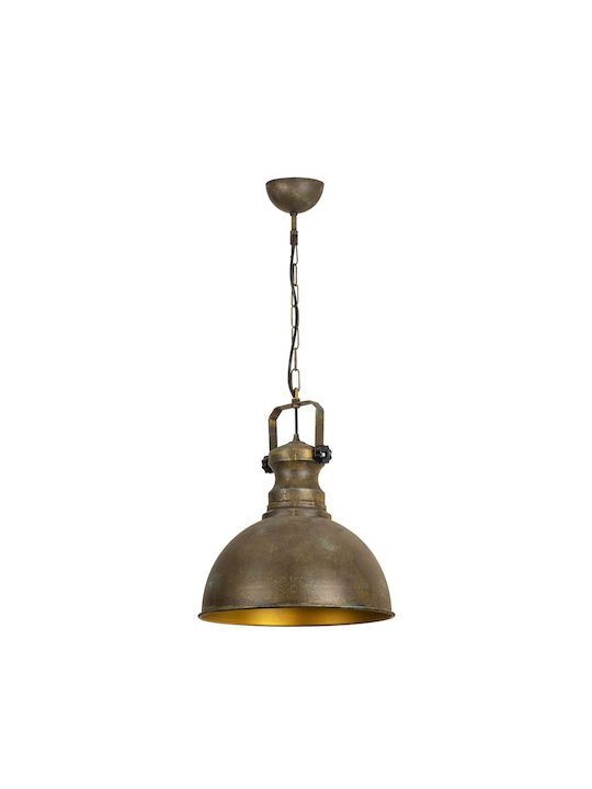 Verstellbar Hängelampe Bronze mit Fassung E27