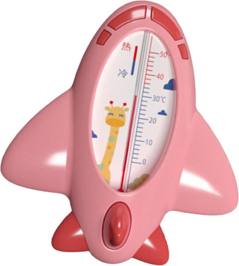 Analogic Termometru de baie 10°C până la 50°C Roz