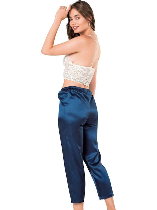 Moongirl Set Pijamale pentru Femei Dark Blue