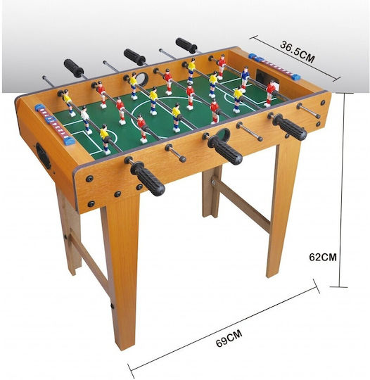 Masa de fotbal Lemn L69 x L36.5 x Î62cm.