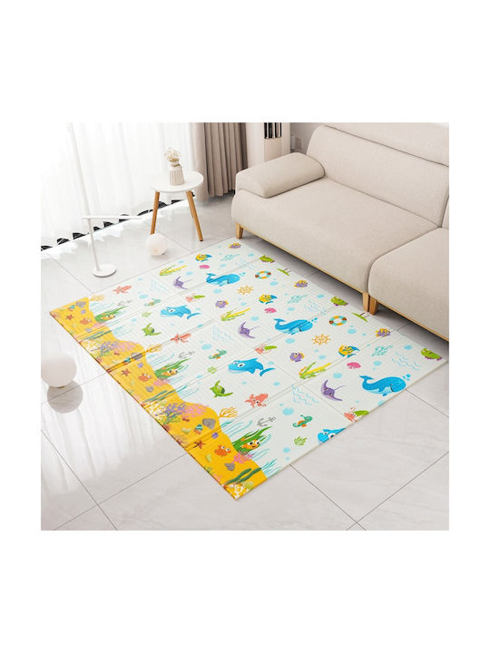 Spielmatte Hellblau 180x200cm Dicke 15mm