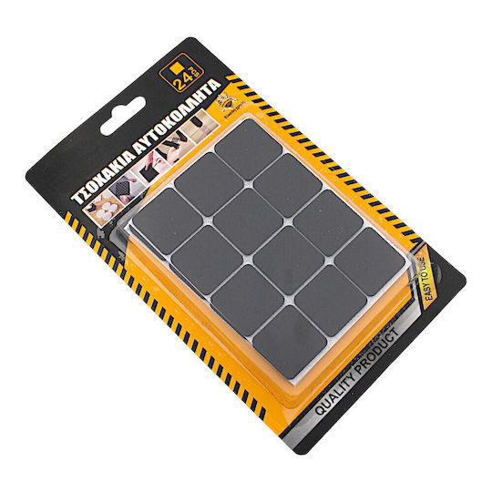 Τσοχάκια με Αυτοκόλλητο 28x28mm 24τμχ 11KAT14 Τσοχάκια με Αυτοκόλλητο 28x28mm 24τμχ 11KAT14