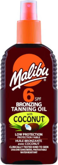 Malibu Coconut Tanning Oil SPF6 200ml + After Sun Balm 200ml