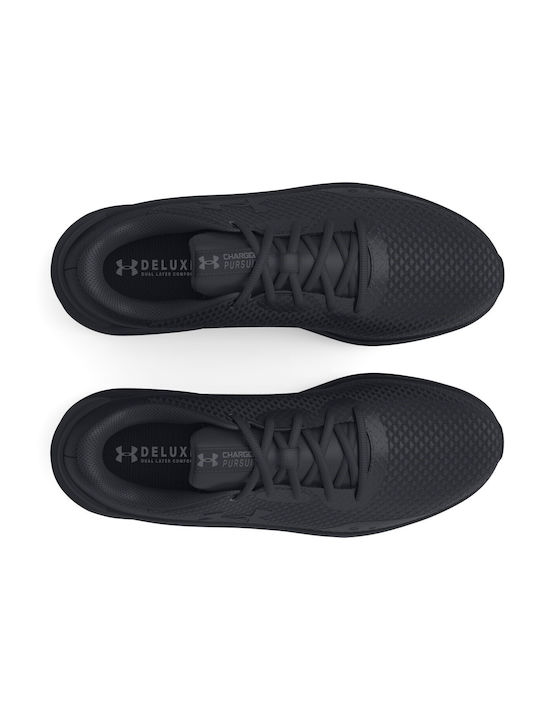 Charged Pursuit 3 Sport Shoes Running Black