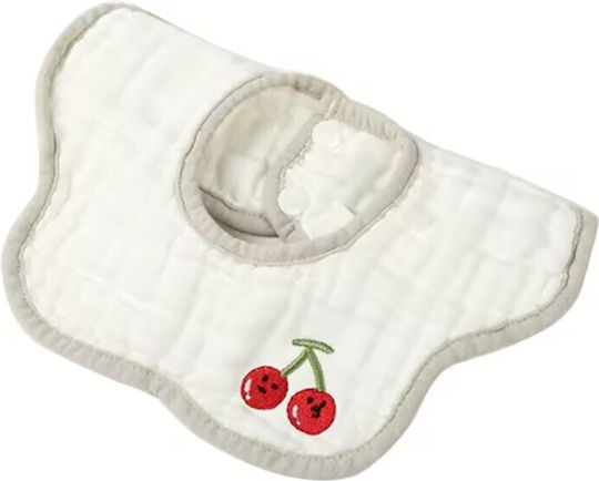 Bib from 100% Cotton White