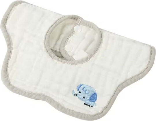 Lätzchen aus 100% Baumwolle White