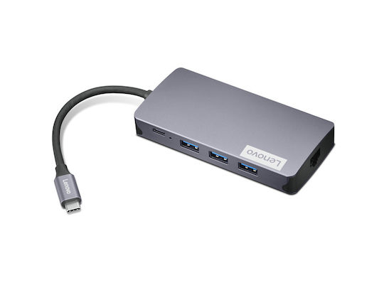 Lenovo 150 USB-C Docking Station mit HDMI 4K PD Ethernet Gray