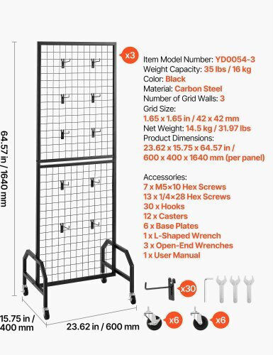 Vevor Product Display Stand W60cm