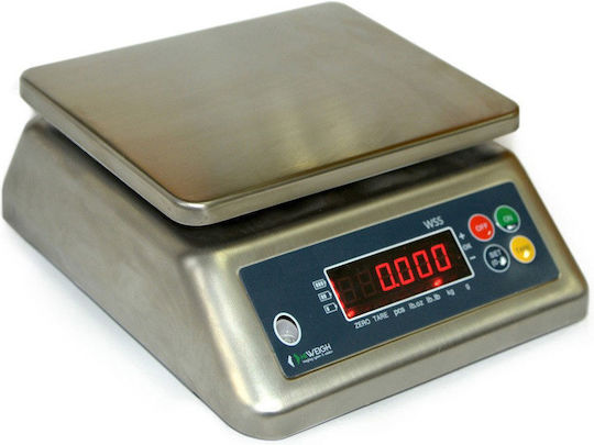 ICS Electronic Precision Commercial Scale with Weighing Capacity of 15kg and Division 1gr