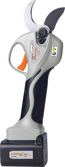 Nakayama EC1350 Pruning Shears Battery Brushless 16.8V 1x2Ah with Maximum Cutting Diameter 32mm in Carrying Case