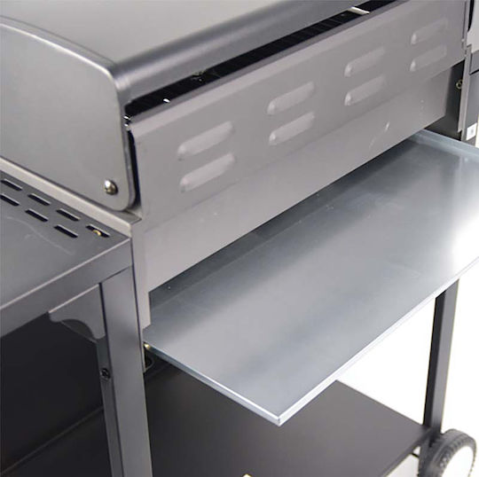 Bormann Elite BBQ2000 Gasgrill Gusseisen Rost 45cmx45cmcm mit 2 cm 7.2kW