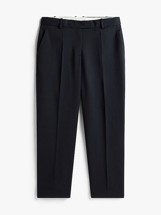 Damen Stoff Hose Blau
