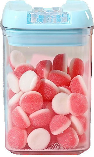 Cereal Box with Lid Plastic Transparent 800ml