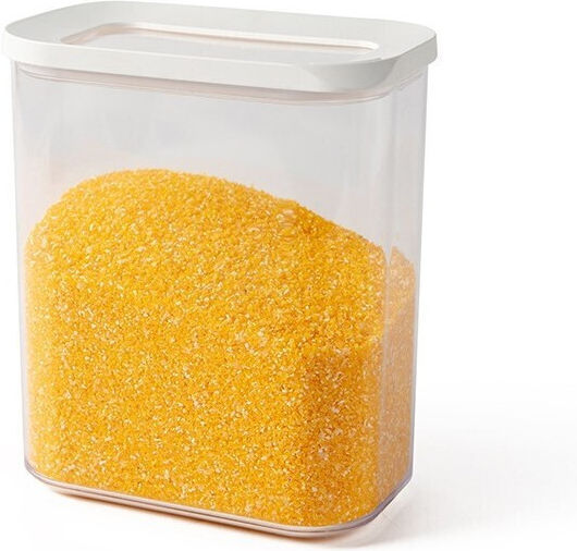 Caseta Cereale cu Capac Plastic Transparent 1500ml