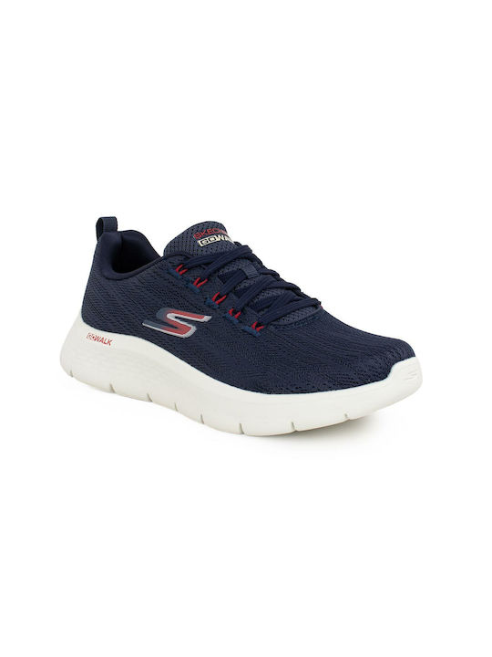 Go Walk Flex Ανδρικά Αθλητικά Παπούτσια Running Μπλε
