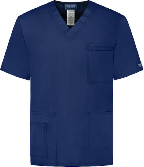 Cherokee WWE4725 Unisex Ιατρική Μπλούζα Navy Μπλε