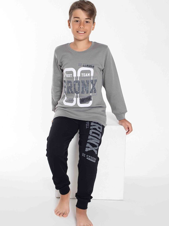 Tarik Kids' Pajamas Winter Light Grey