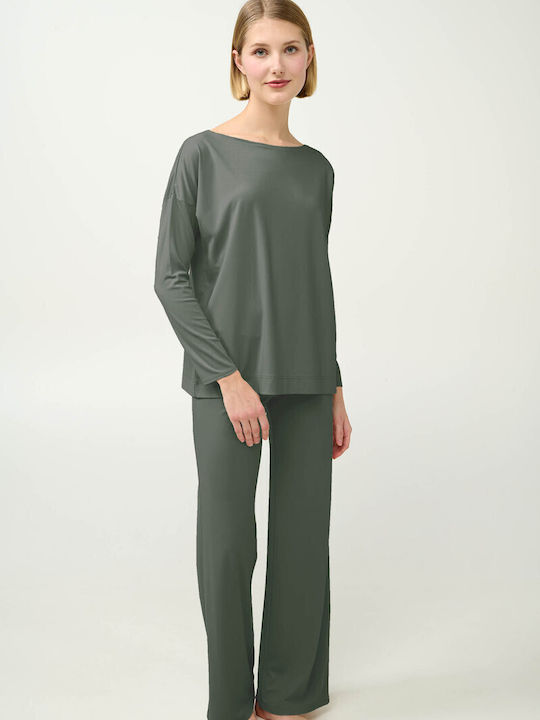 Women's Blouse Long Sleeve Beige