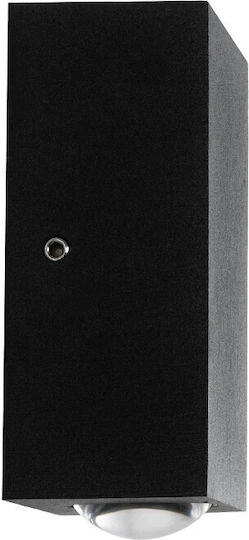 GloboStar Hikari Wall-Mounted Outdoor Lighting LED IP65 4W with Warm White Light Dimensions 6x4x10.5cm