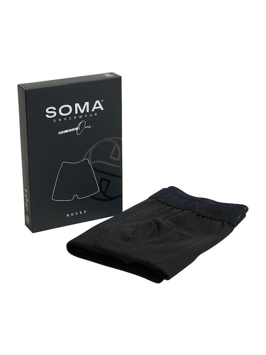 Herren Boxershorts Black 1Packung