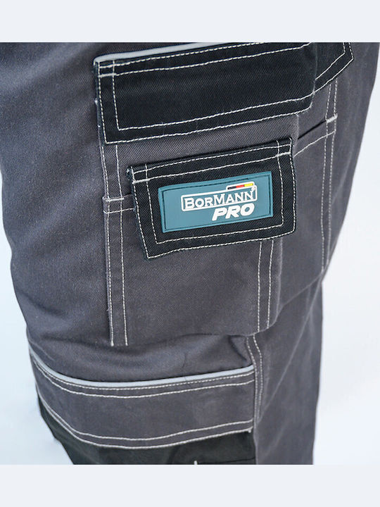 Bormann Pro Milano Work Coveralls Dungarees Cotton Gray