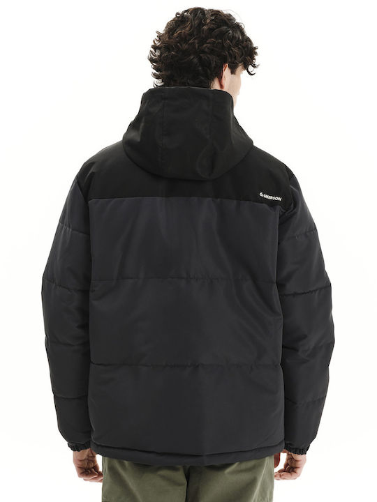 Winter Jacket Puffer Waterproof Ebony/Black