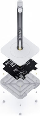 Home Assistant Connect Zwa-2 Z-wave Adapter Antenna Βάση για Κάμερες Συστημάτων CCTV Λευκό NC-ZWA-9734