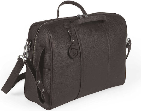 Pasito a Pasito Shoulder/Hand Diaper Bag London Brown 38x28x16cm.
