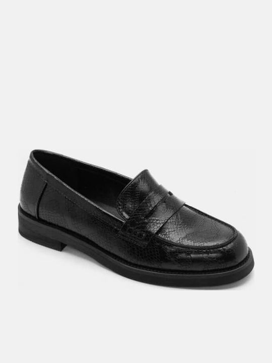 Damen Mokassins in Schwarz Farbe