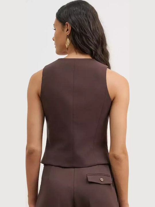 Brown Vestă de damă