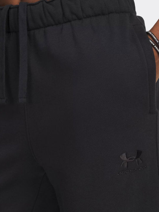 Παντελόνι Φόρμας Fleece Μαύρο