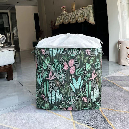 Storage Basket Fabric Blue 50x50x40cm 1pcs