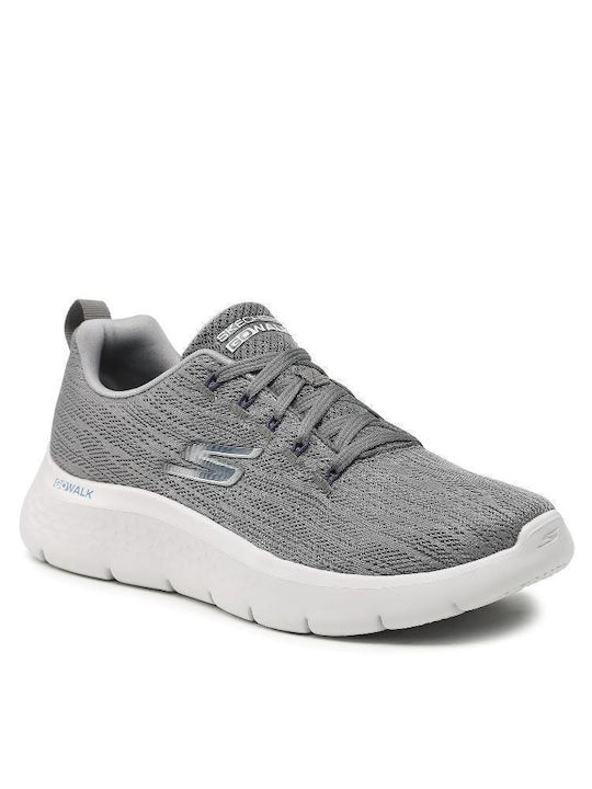 Go Walk Flex Sport Shoes Running Gray
