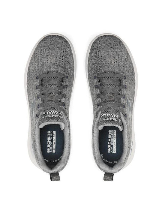 Go Walk Flex Sport Shoes Running Gray