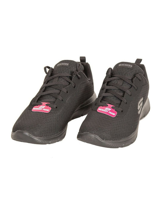 Memory Foam Γυναικεία Αθλητικά Παπούτσια Running Μαύρα