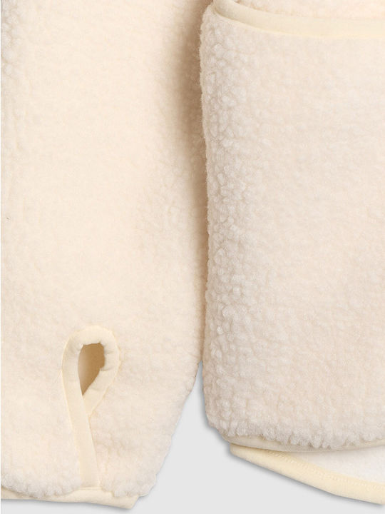 Women's Sweatshirt Jacket Off White