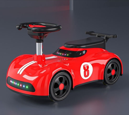 Ride On Auto für 12+ Monate mit Geräuschen Rot