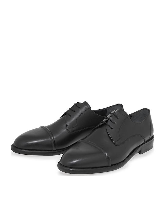 Leder Herrenschuhe Schwarz