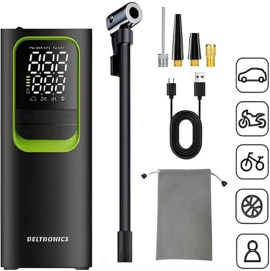 Compresor Auto Beltronics T10 150PSI Reîncărcabil Cu Baterie 12V