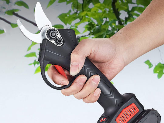 Verk Group Pruning Shears 21V with 2 Batteries & Maximum Cutting Diameter 30mm in Carrying Case