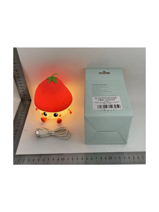 Lămpi De Veghe Pentru Copii LED USB Roșu Cald Cu Senzor