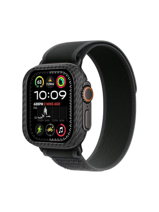Nekit Θήκη Προστασίας Kevlar σε Μαύρο χρώμα για Apple Watch Ultra 2, Ultra 1