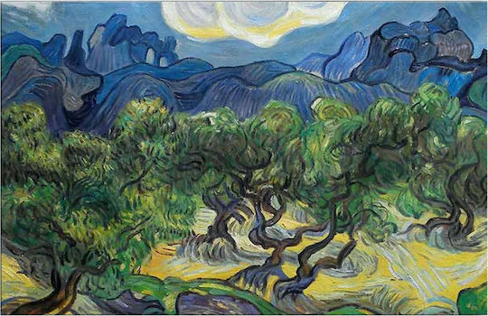 HomeMarkt Gobi Painting Copy of Van Gogh on Canvas 70x45cm