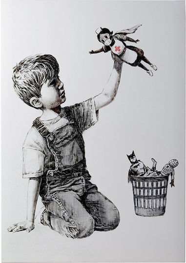 HomeMarkt Gobi Tablou pe Pânză 50x70cm